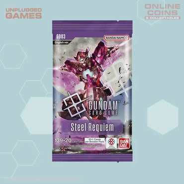 Gundam Card Game: SEALED BOOSTER BOX – Steel Requiem [GD03]