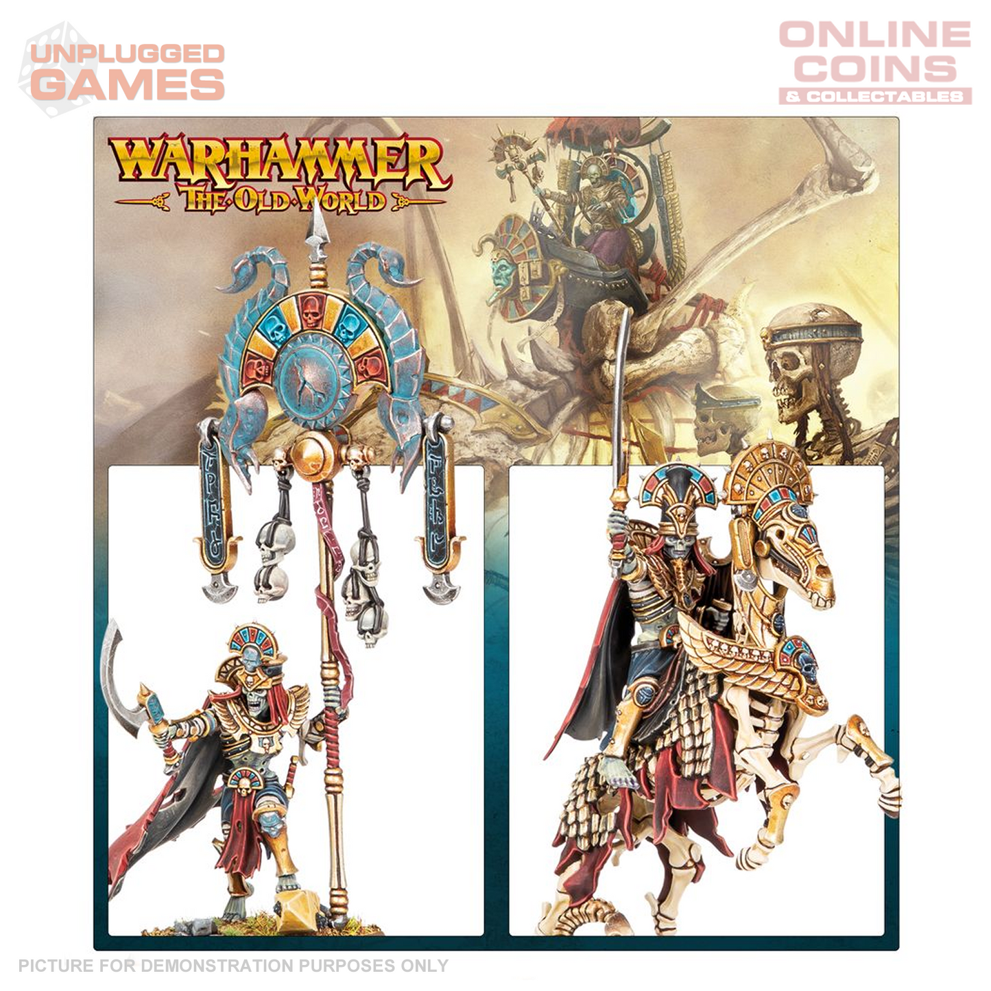 Warhammer The Old World - Tomb Kings Of Khemri - Royal Heralds