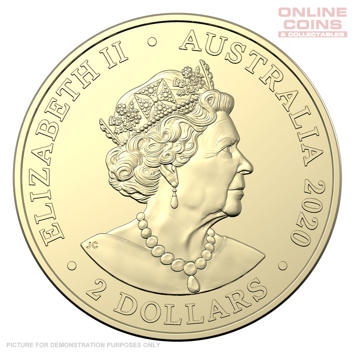 Afrep 2m Coin 2020 RAM $2 'C' Mintmark - BRAVE - Australian Firefighters Carded Coin ...