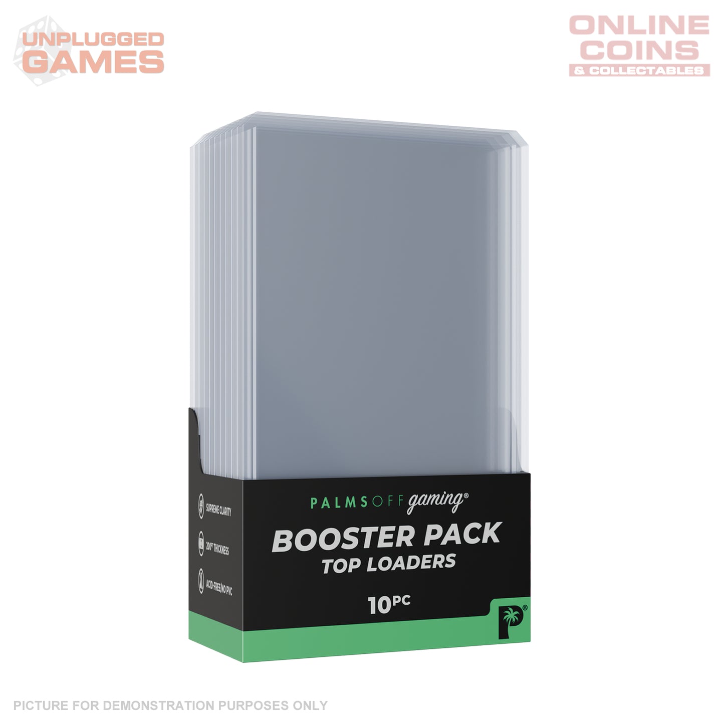 Palms Off Gaming - Booster Pack Top Loader - 10 Pack