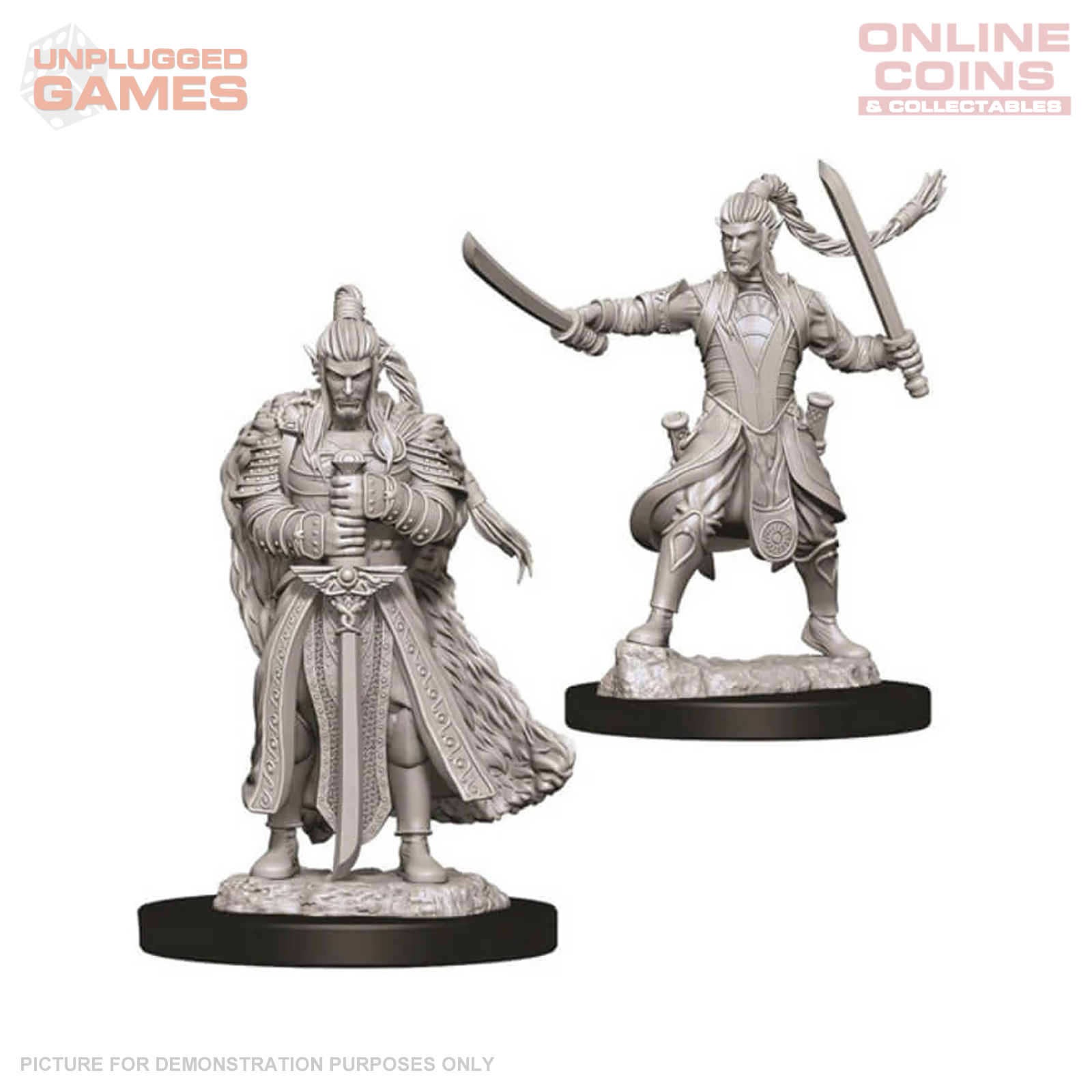 Dungeons & Dragons Nolzurs Marvelous Unpainted Miniatures - Male Elf Paladin
