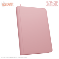 Palms Off Gaming Stealth 9 Pocket Zip Binder - Pink