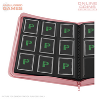 Palms Off Gaming Stealth 9 Pocket Zip Binder - Pink