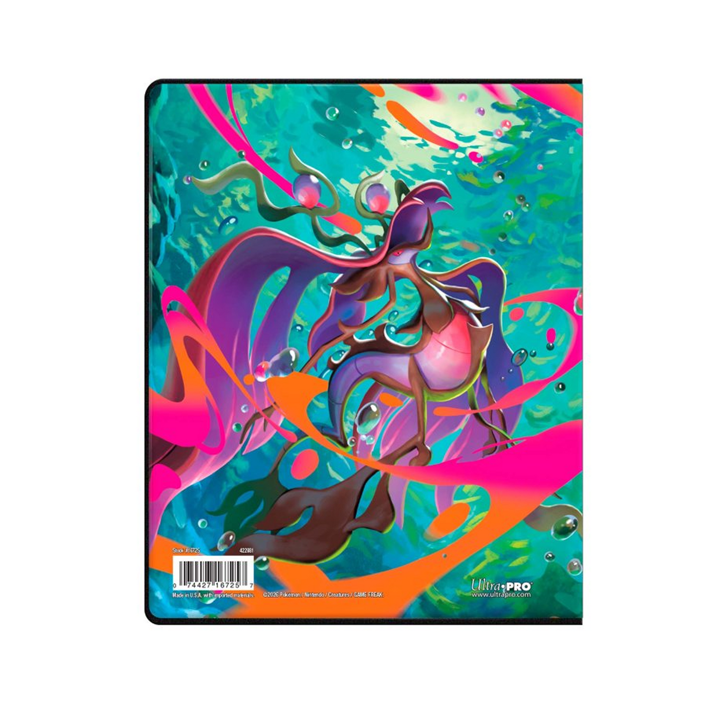 Pokemon Portfolio - 4 Pocket - Mega Evolutions Chaos Rising