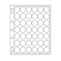 Lighthouse - Plastic Sheets COMPART For 42 Bottle Caps Or Champagne Caps CLEAR Pack Of 5