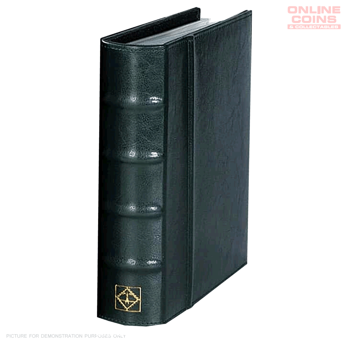 Lighthouse Classic Postcard Album with 50 Clear Pockets - GREEN