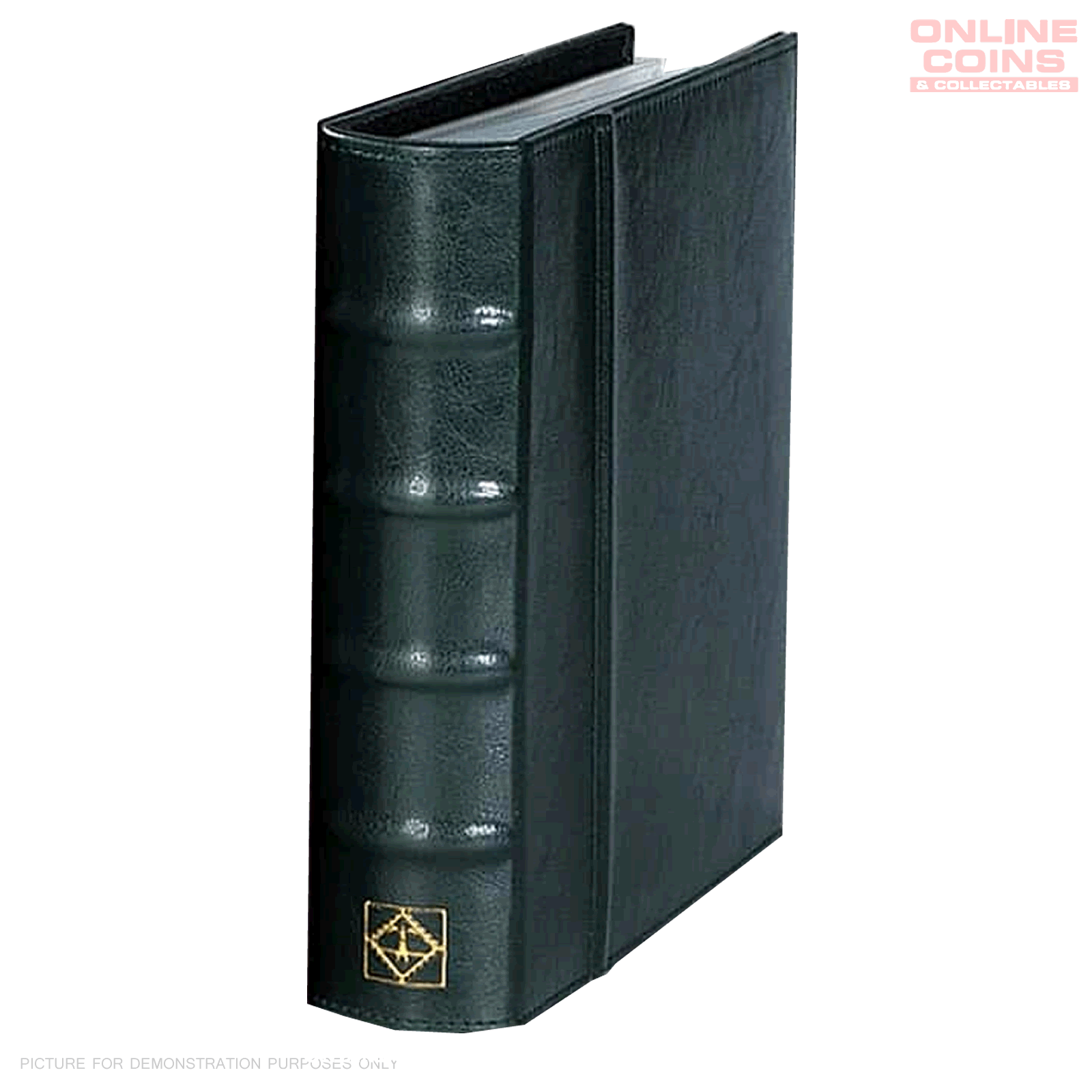 Lighthouse Classic Postcard Album with 50 Clear Pockets - GREEN