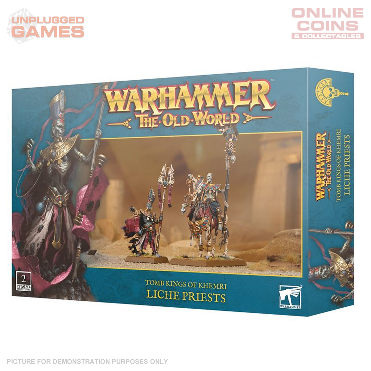 Warhammer The Old World - Tomb Kings Of Khemri - Liche Priests