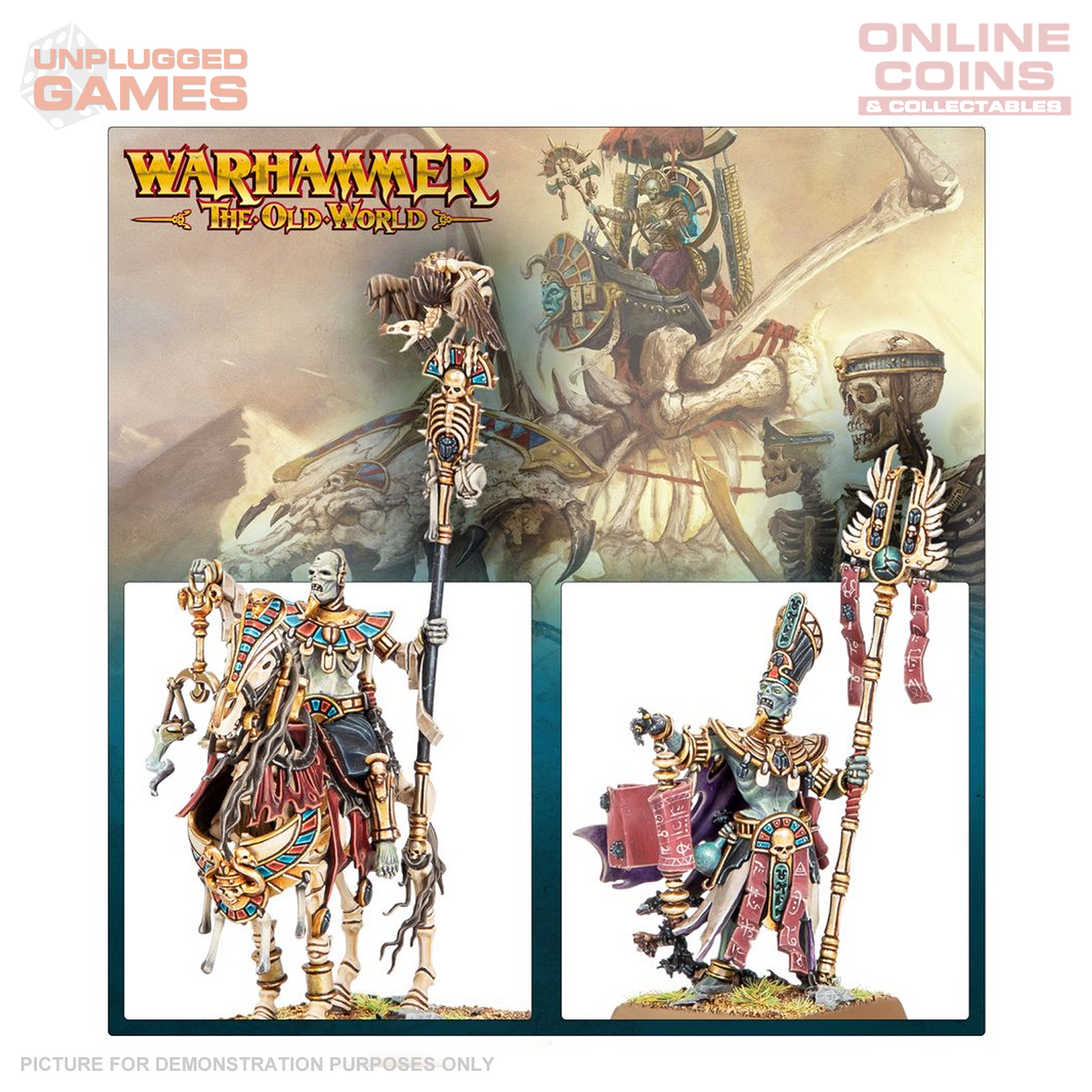 Warhammer The Old World - Tomb Kings Of Khemri - Liche Priests