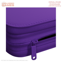 Palms Off Gaming Stealth 12 Pocket Zip Binder - PURPLE