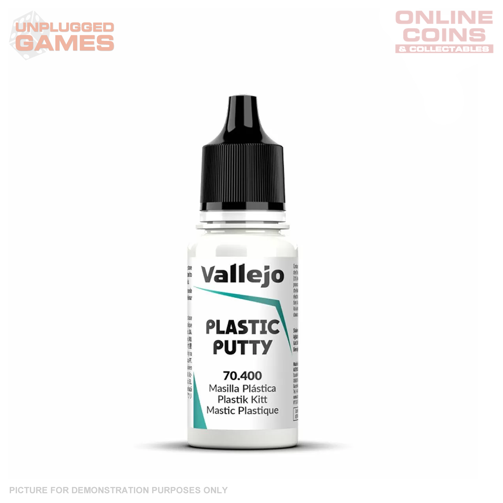 Vallejo - Auxiliaries - Plastic Putty 18ml