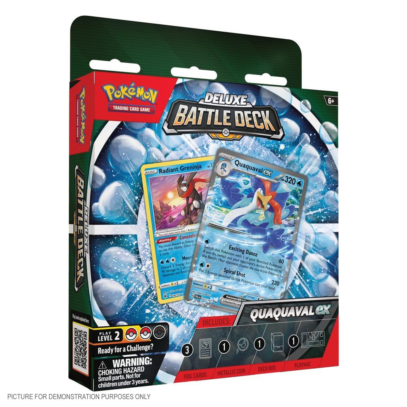 Pokemon TCG - Quaquaval ex Deluxe Battle Deck
