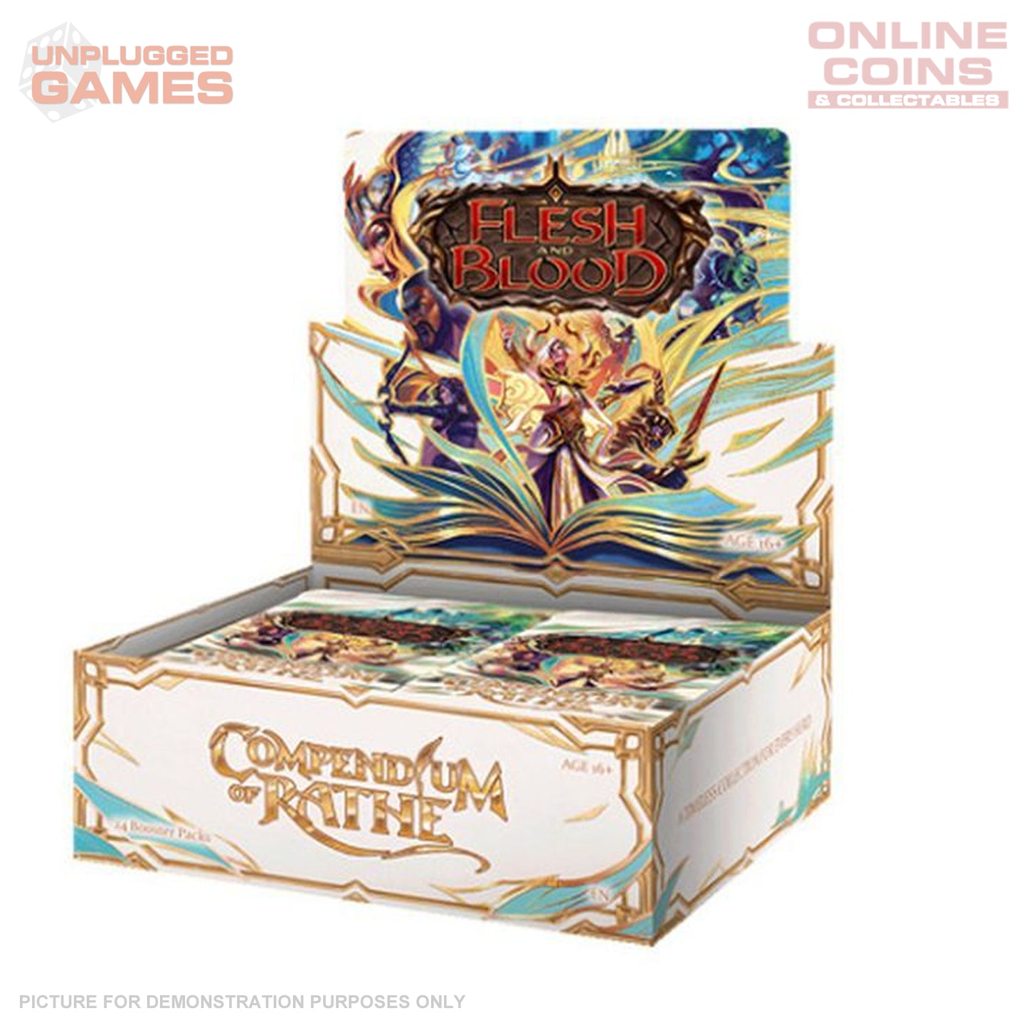 Flesh & Blood - Compendium of Rathe SEALED Booster Box (24 Packs) - PREORDER