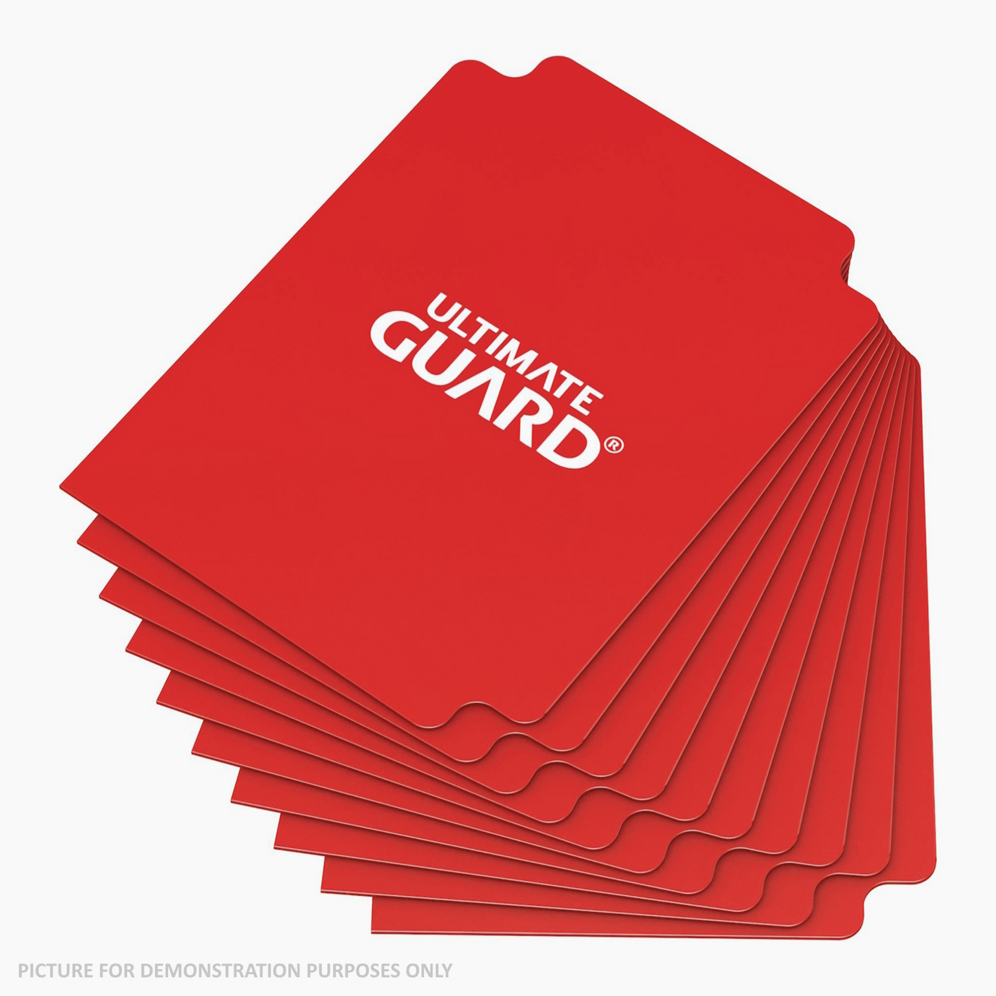 Ultimate Guard Trading Card Storage Dividers Pack of 10 - RED