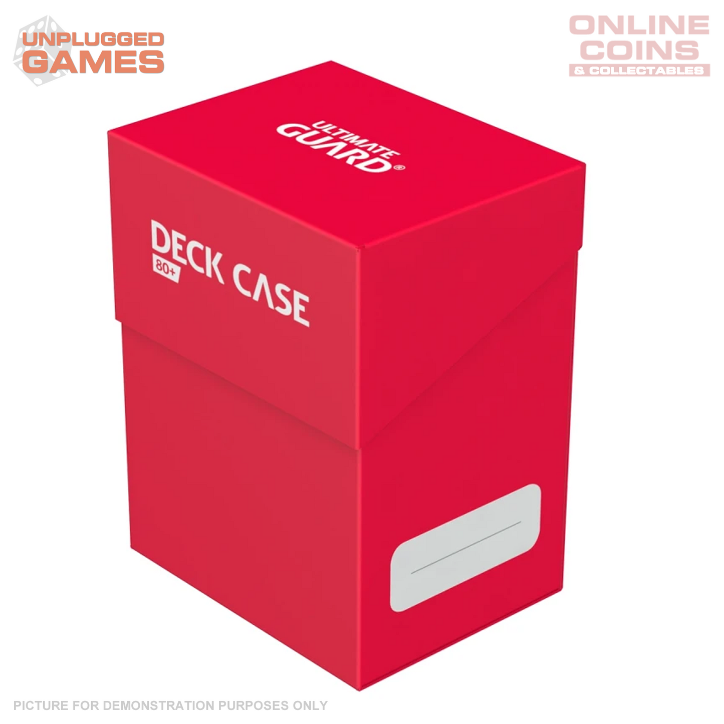 Ultimate Guard 80+ RED Deck Box