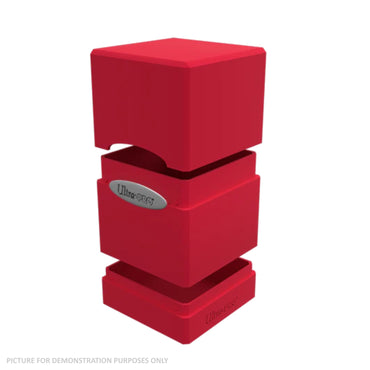 Ultra Pro Classic Satin Tower Deck Box - Red