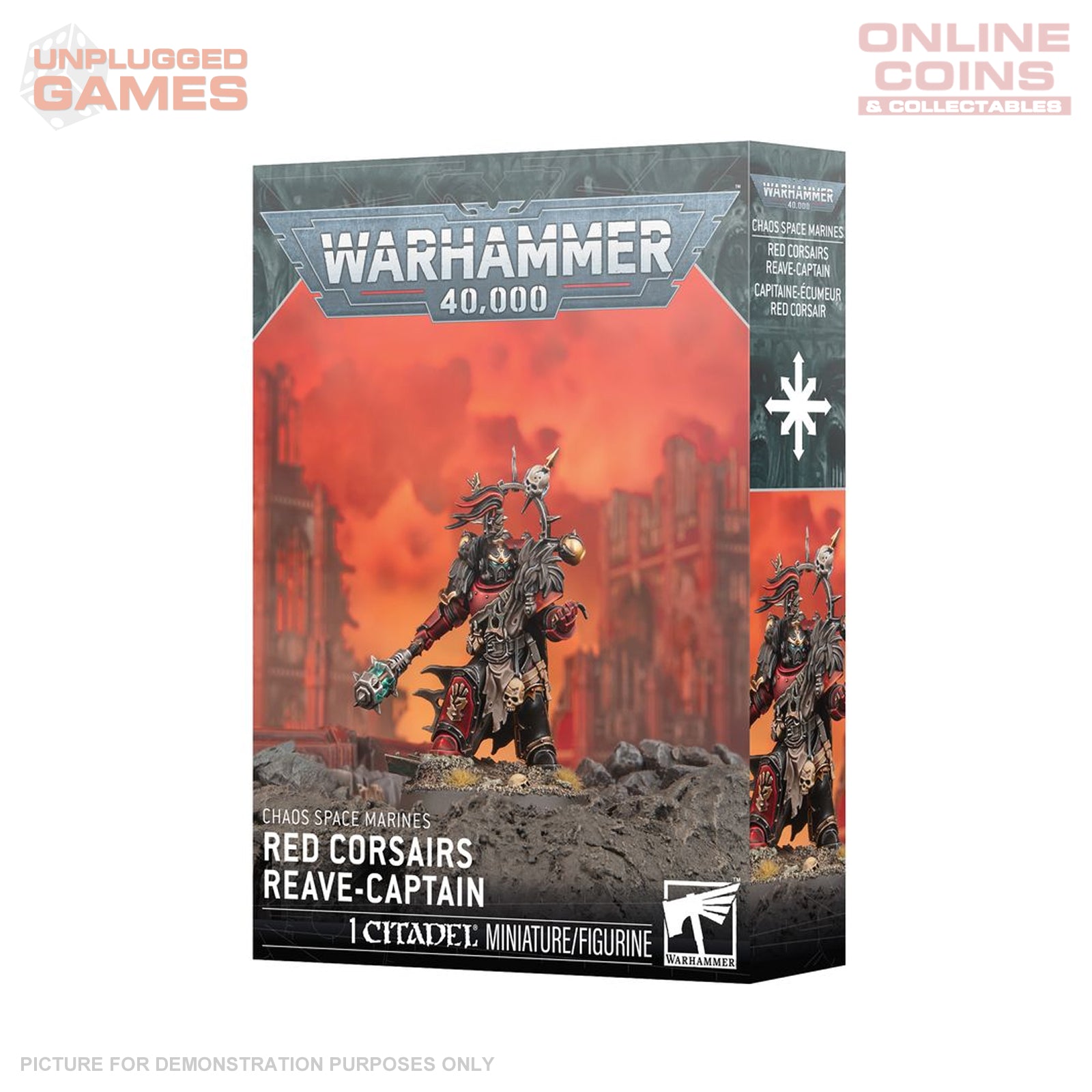Warhammer 40,000 - Red Corsairs Reave-Captain