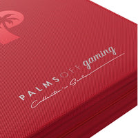 Palms Off Gaming Collector's Series Top Loader Zip Binder - 4 Pocket - Red
