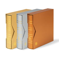 Lighthouse Numis Ringbinder - Metallic Edition With Slipcase - GOLD