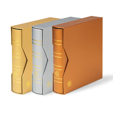 Lighthouse Numis Ringbinder - Metallic Edition With Slipcase - SILVER