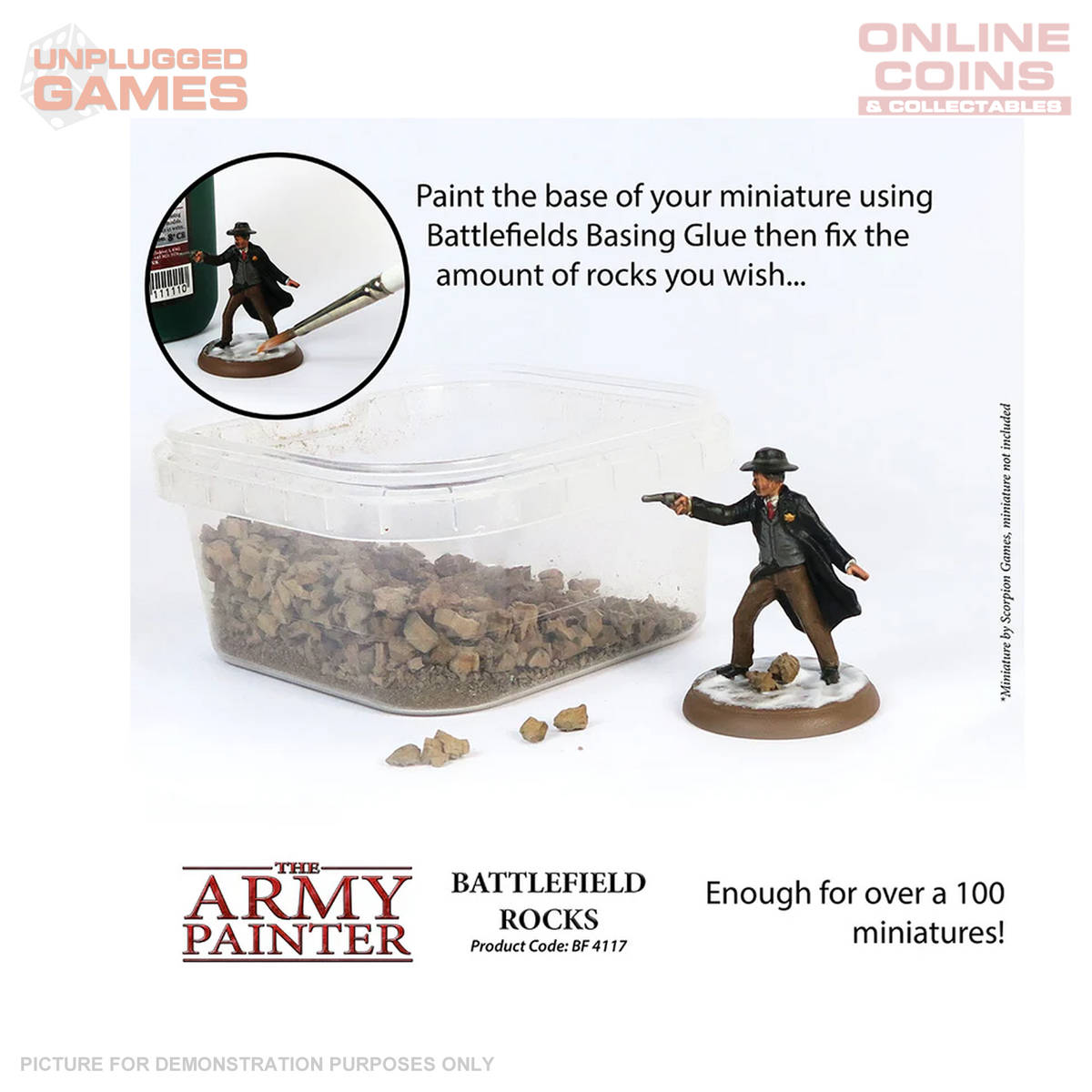 Soldier Painted Rocks Army Painter - Basing - Battlefield ROCKS – Online Coins and Collectables