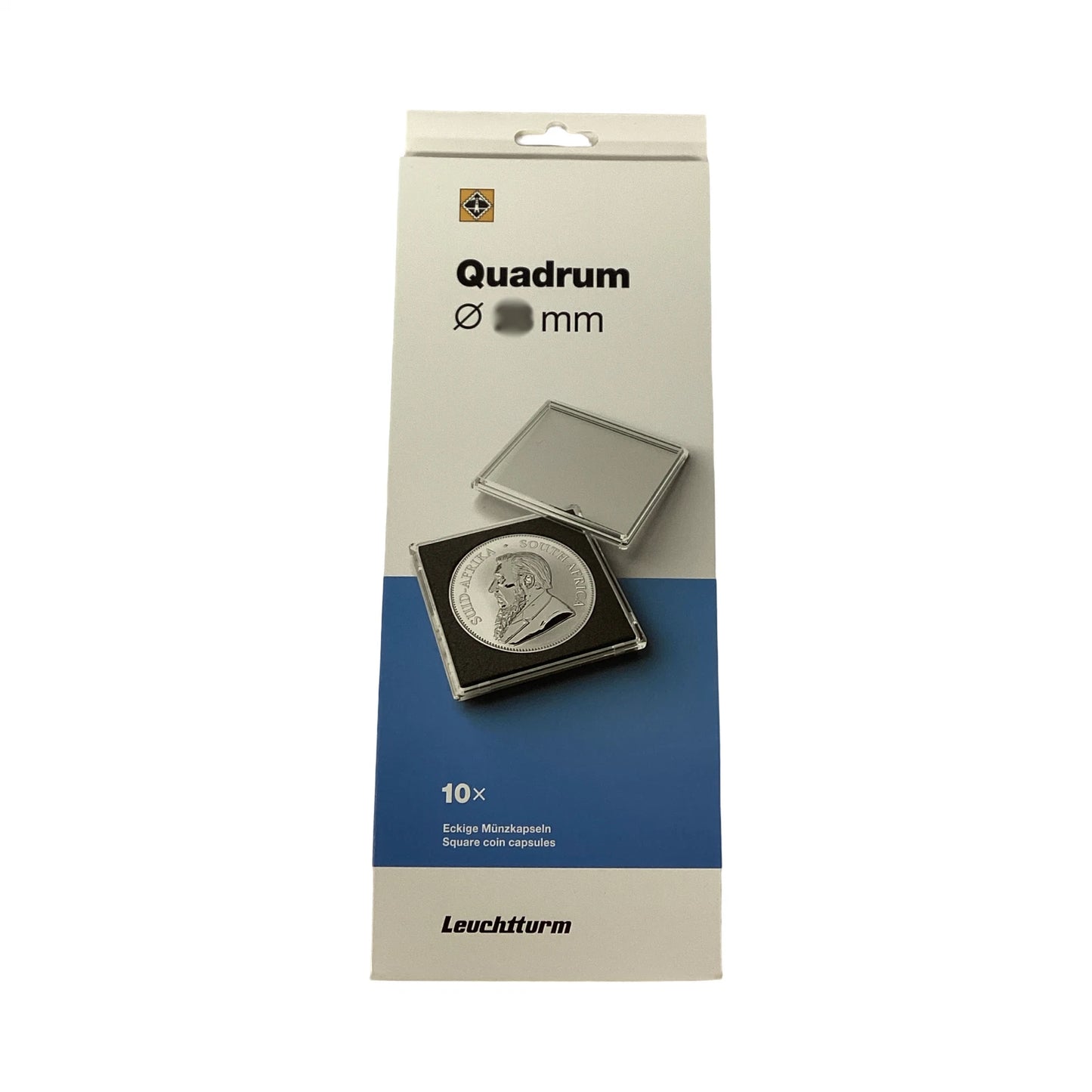 Lighthouse - Quadrum Square Coin Capsules 10 Pack - 18mm