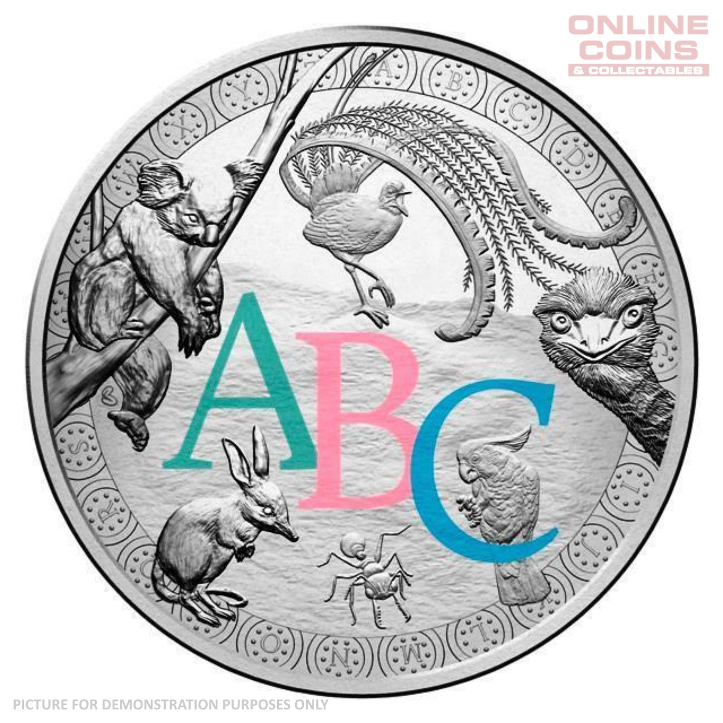 2017 RAM Uncirculated Baby Coin Set - Alphabet Collection