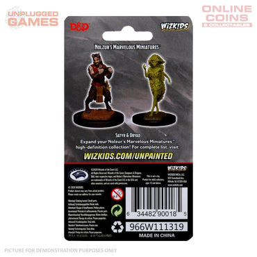 Dungeons & Dragons Nolzurs Marvelous Unpainted Miniatures - Satyr and Dryad