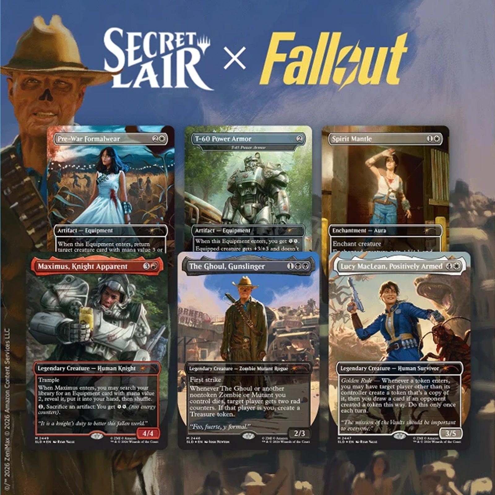 MTG Secret Lair x Fallout - Beyond Vault 33
