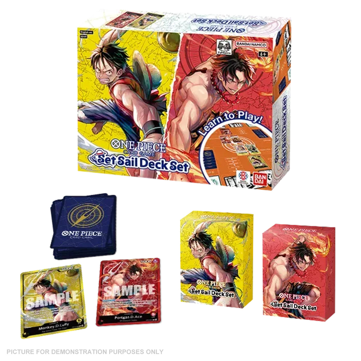 One Piece Card Game: Set Sail Deck Set [SD-01]
