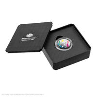 2026 RAM 50c Coloured Silver Proof Coin - First Television Broadcst 70th