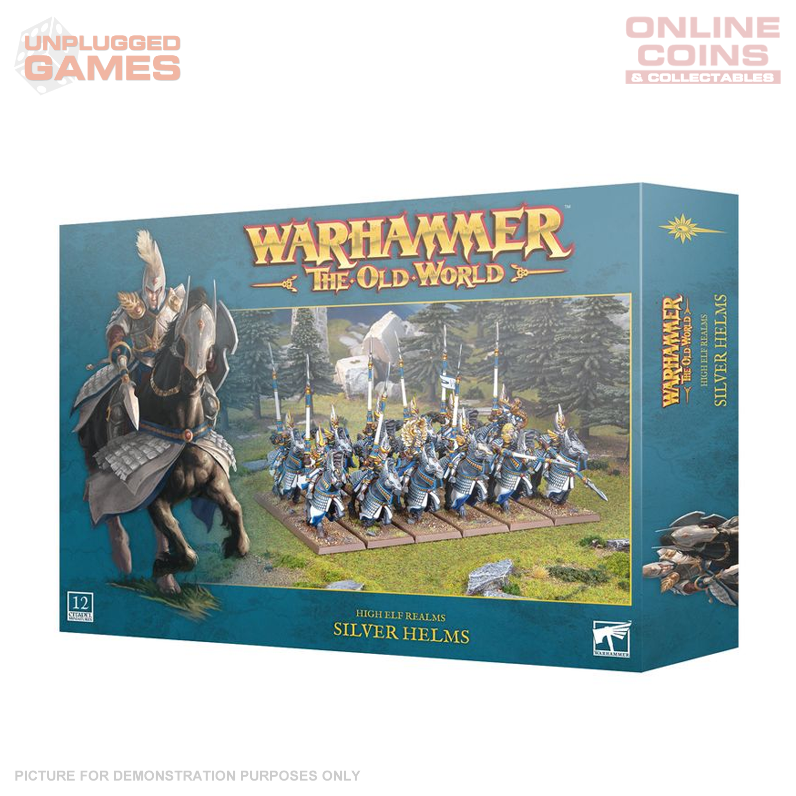 Warhammer The Old World - High Elf Realms - Silver Helms