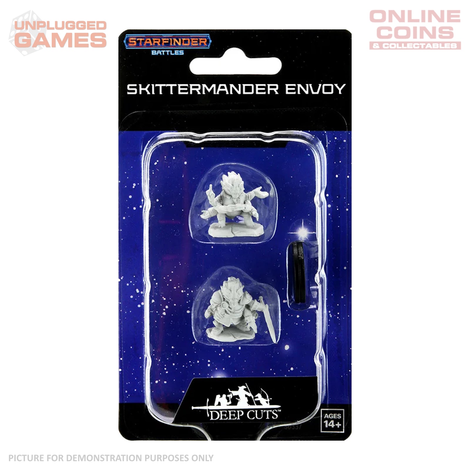 Starfinder Deep Cuts Unpainted Miniatures - Skittermander Envoy ...