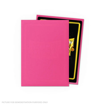 Dragon Shield 100 Standard Size Card Sleeves – Matte – Pink Diamond