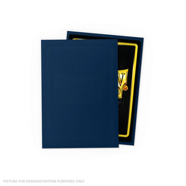 Dragon Shield 60 Japanese Size Card Sleeves - Matte Midnight Blue
