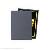 Dragon Shield 60 Japanese Size Card Sleeves - Matte Slate