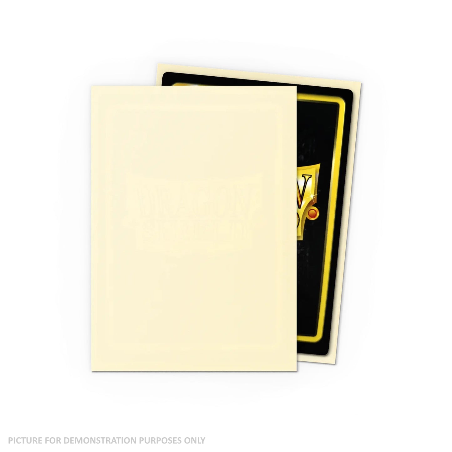 Dragon Shield 100 Standard Size Card Sleeves - Matte Ivory