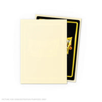 Dragon Shield 100 Standard Size Card Sleeves - Matte Ivory