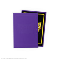 Dragon Shield 60 Japanese Size Card Sleeves - Matte Purple