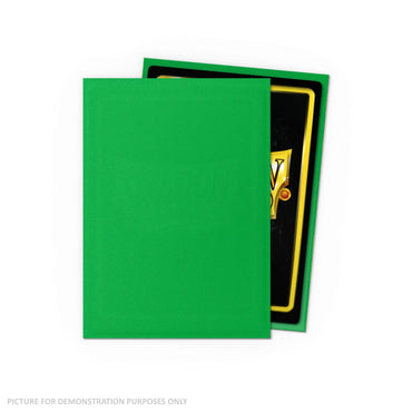 Dragon Shield 100 Standard Size Card Sleeves - Matte Apple Green