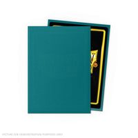Dragon Shield 100 Standard Size Card Sleeves - Matte Petrol