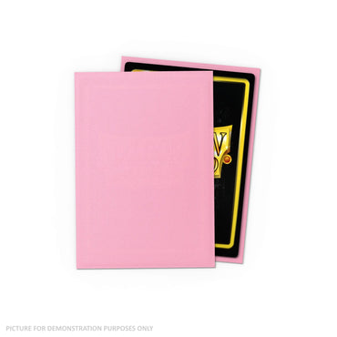 Dragon Shield 60 Japanese Size Card Sleeves - Matte Pink
