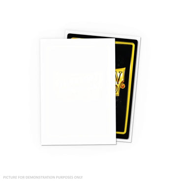 Dragon Shield 60 Japanese Size Card Sleeves - Matte White