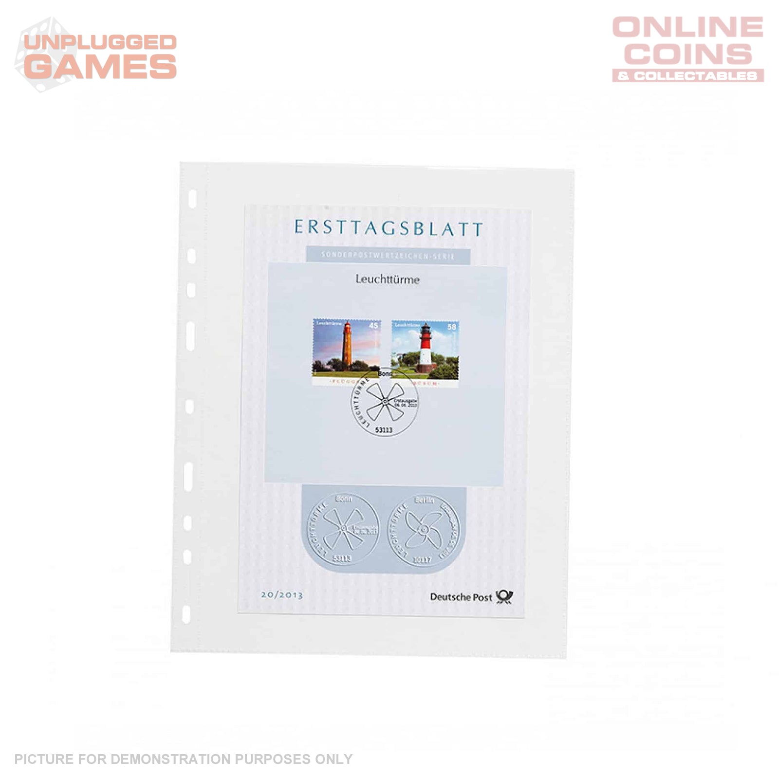 Optima Easy Plastic Sheets 1 Pocket Clear Pack of 50