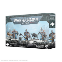 Warhammer 40,000 - Space Wolves - Wolf Guard Headtakers