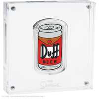 2019 - Perth Mint - Duff Beer 1oz Coloured Silver Coin