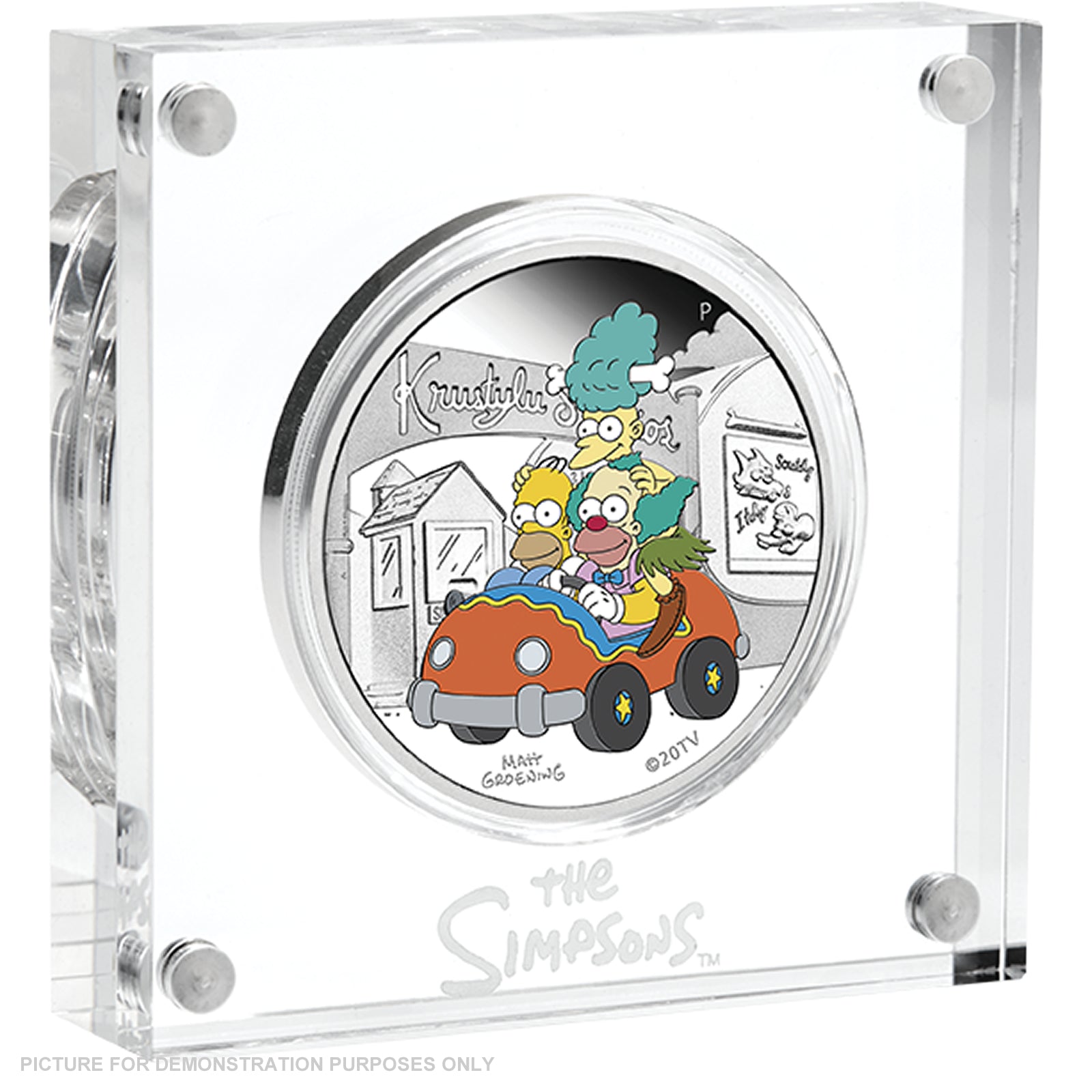 2022 - Perth Mint - Krustylu Studio 1oz Coloured Silver Coin