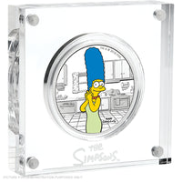 2019 - Perth Mint - Marge Simpson 1oz Coloured Silver Coin