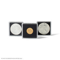 15 YEAR PROTECTION - Lighthouse Quadrum INTERCEPT 15mm Square Coin Capsules - Packet of 6