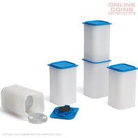 Lighthouse Stackable Square Sqube Coin Tube for 20 coins up to 40-41mm